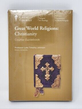 Great Courses Great World Religions: Christianity Course Guidebook With Audio CD